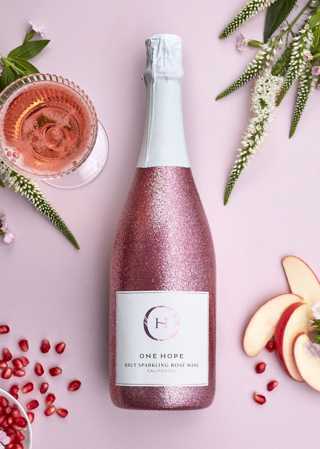 Shop our Best Selling Pink Shimmer Sparkling Rosé at ONEHOPE Shop our Best Selling Pink Shimmer Sparkling Rosé at ONEHOPE