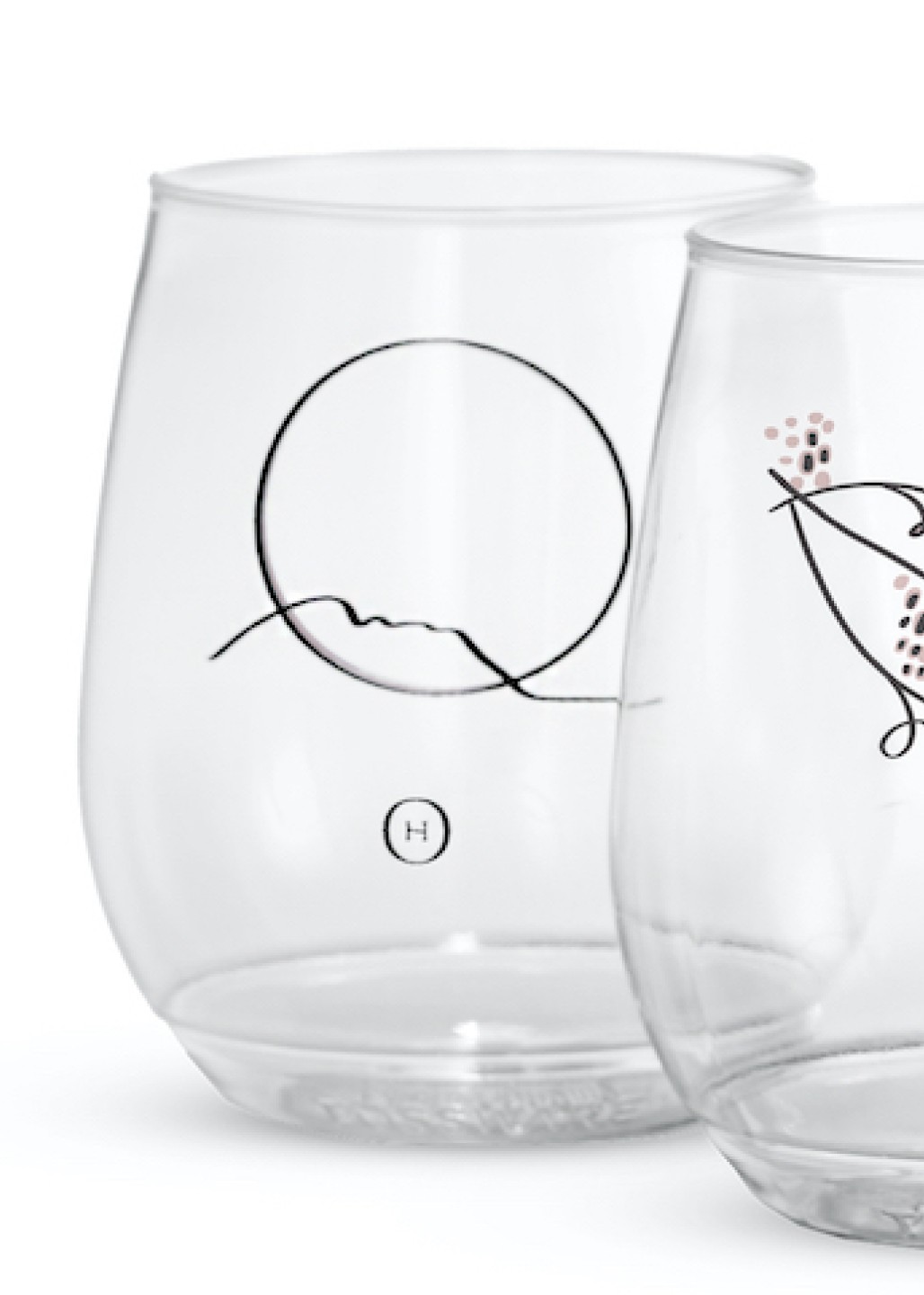 Acrylic Stemless Wine Glass + Reviews